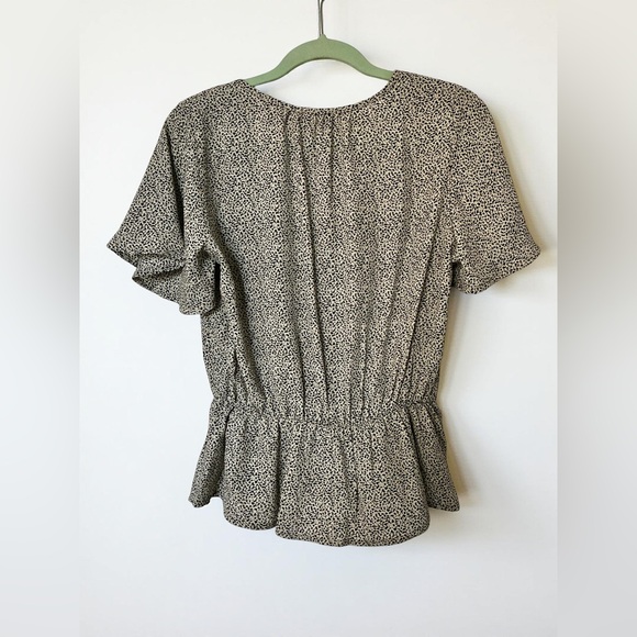 Sienna Sky Black and Cream Spotted Blouse - Picture 2 of 3